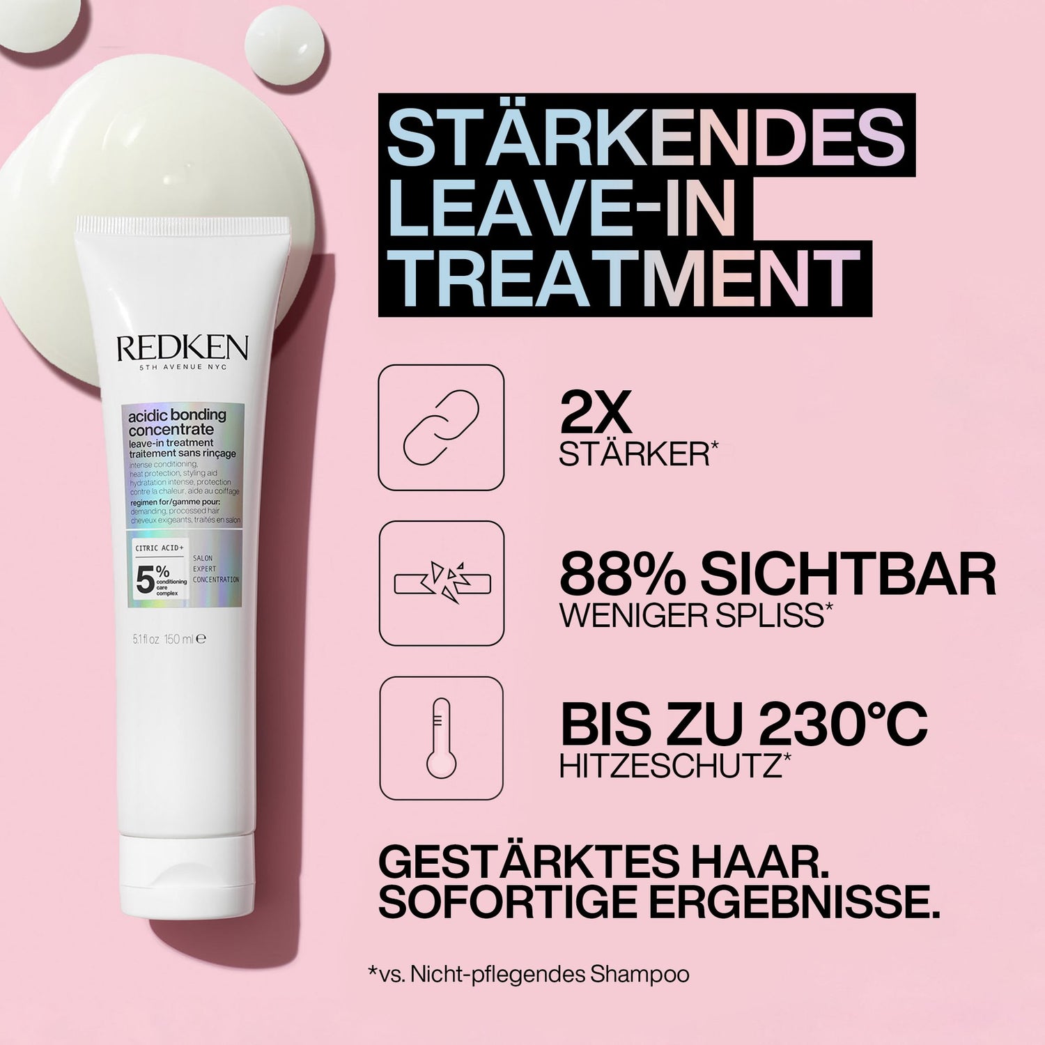 Redken Acidic Bonding Concentrate Leave-In Treatment Anwendung