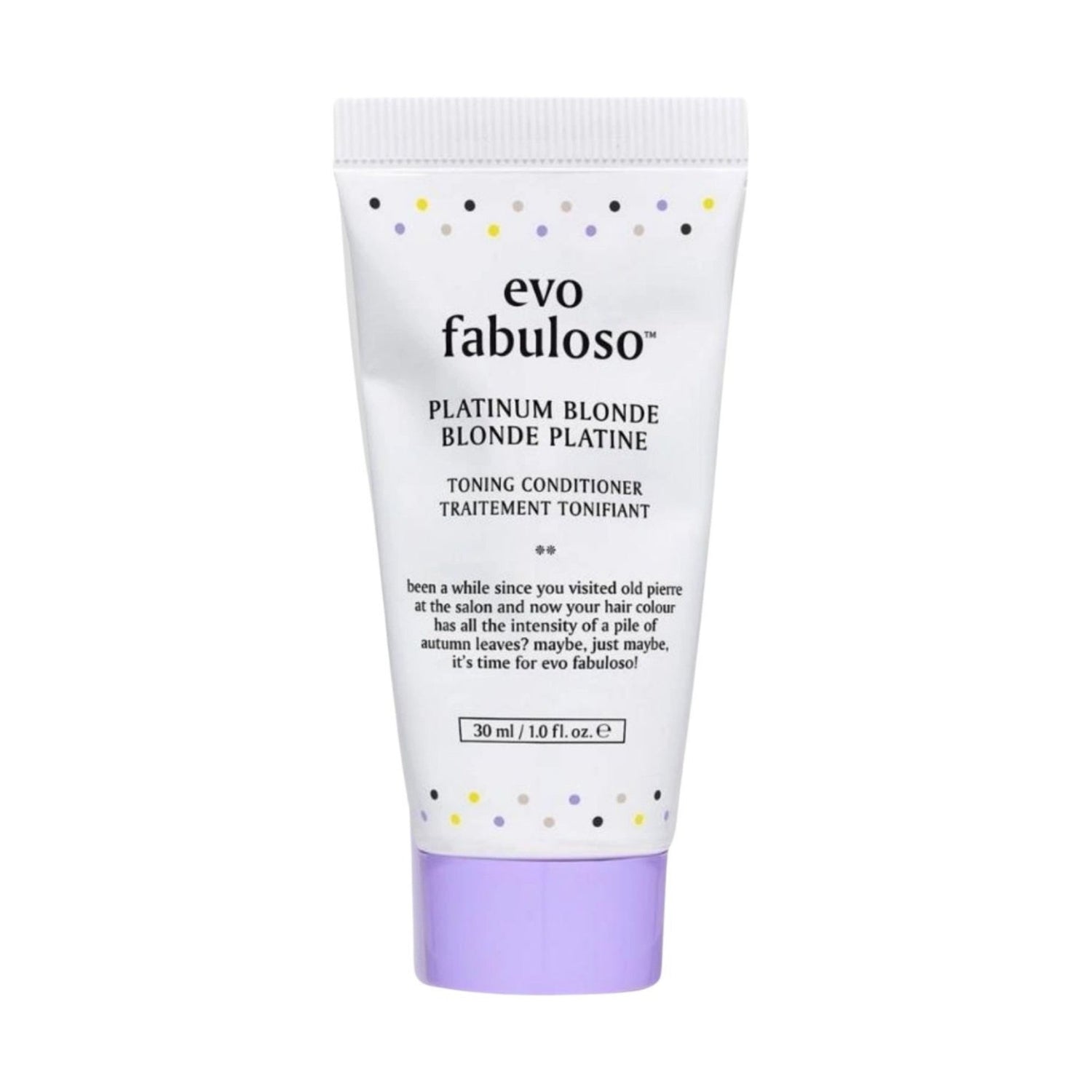 evo Fabuloso Platinum Blonde Colour Boosting Treatment 30 ml