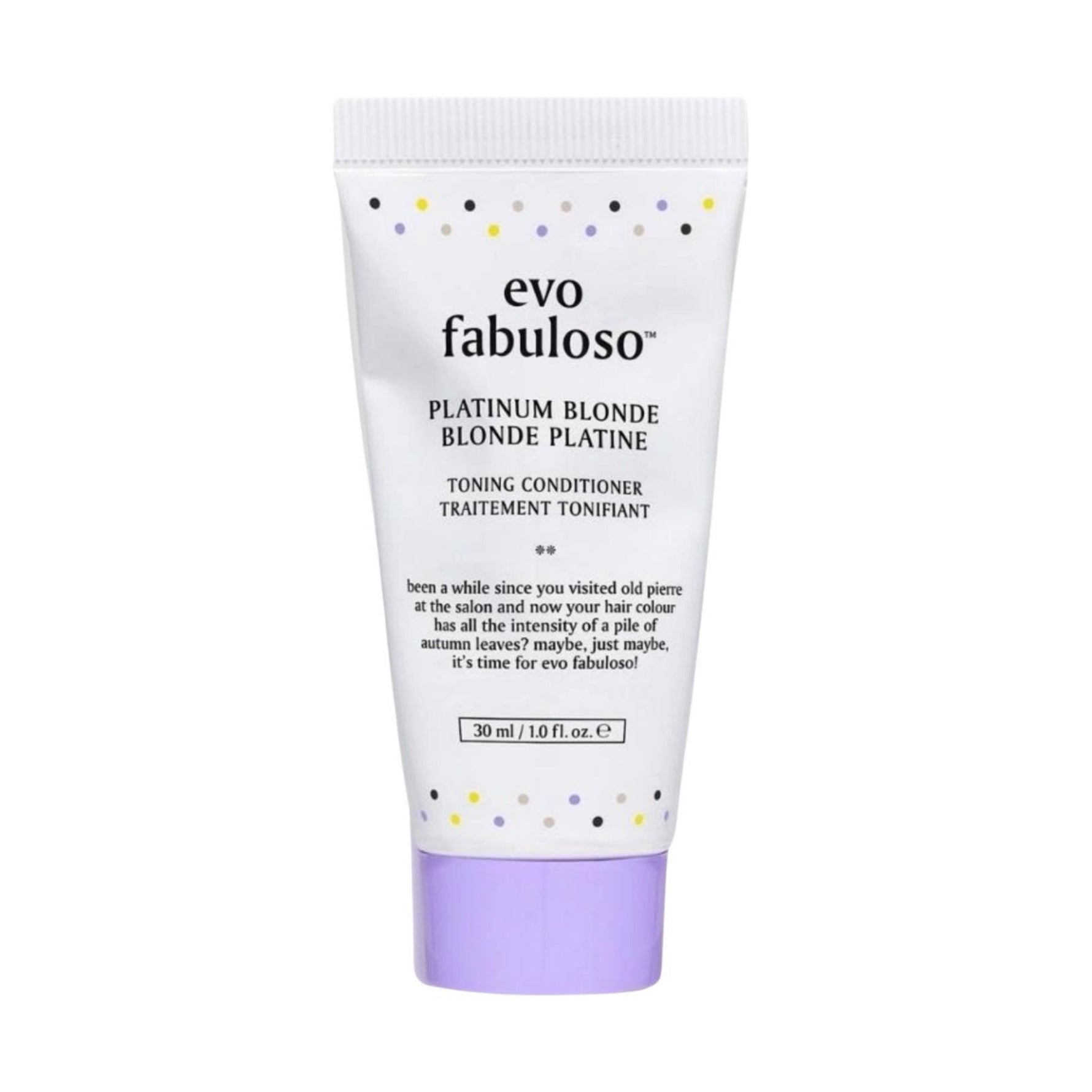 evo Fabuloso Platinum Blonde Colour Boosting Treatment 30 ml