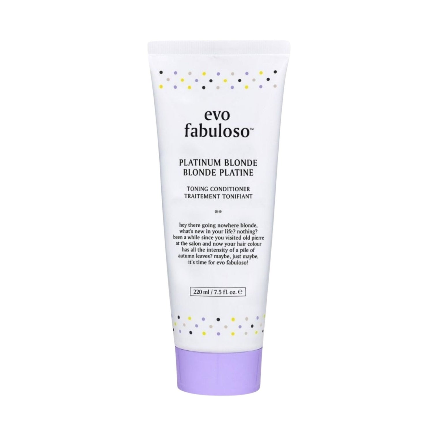 evo Fabuloso Platinum Blonde Colour Boosting Treatment 220 ml