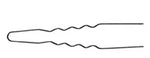Comair Lockennadeln schwarz, 6,5 cm, Ø 0,55 mm