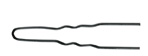 Comair Lockennadeln schwarz, 4,5 cm, Ø 1,10 mm