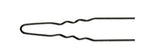 Comair Lockennadeln schwarz, 6,5 cm, Ø 1,10 mm