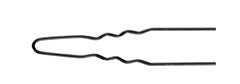 Comair Lockennadeln schwarz, 6,5 cm, Ø 1,10 mm