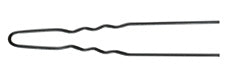 Comair Lockennadeln schwarz, 7,5 cm, Ø 1,10 mm