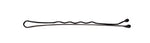 Comair Haarklemmen Pretty Fashion schwarz, 48 mm, 24 Stück