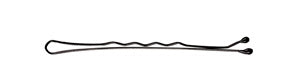 Comair Haarklemmen Pretty Fashion schwarz, 48 mm, 500 Stück
