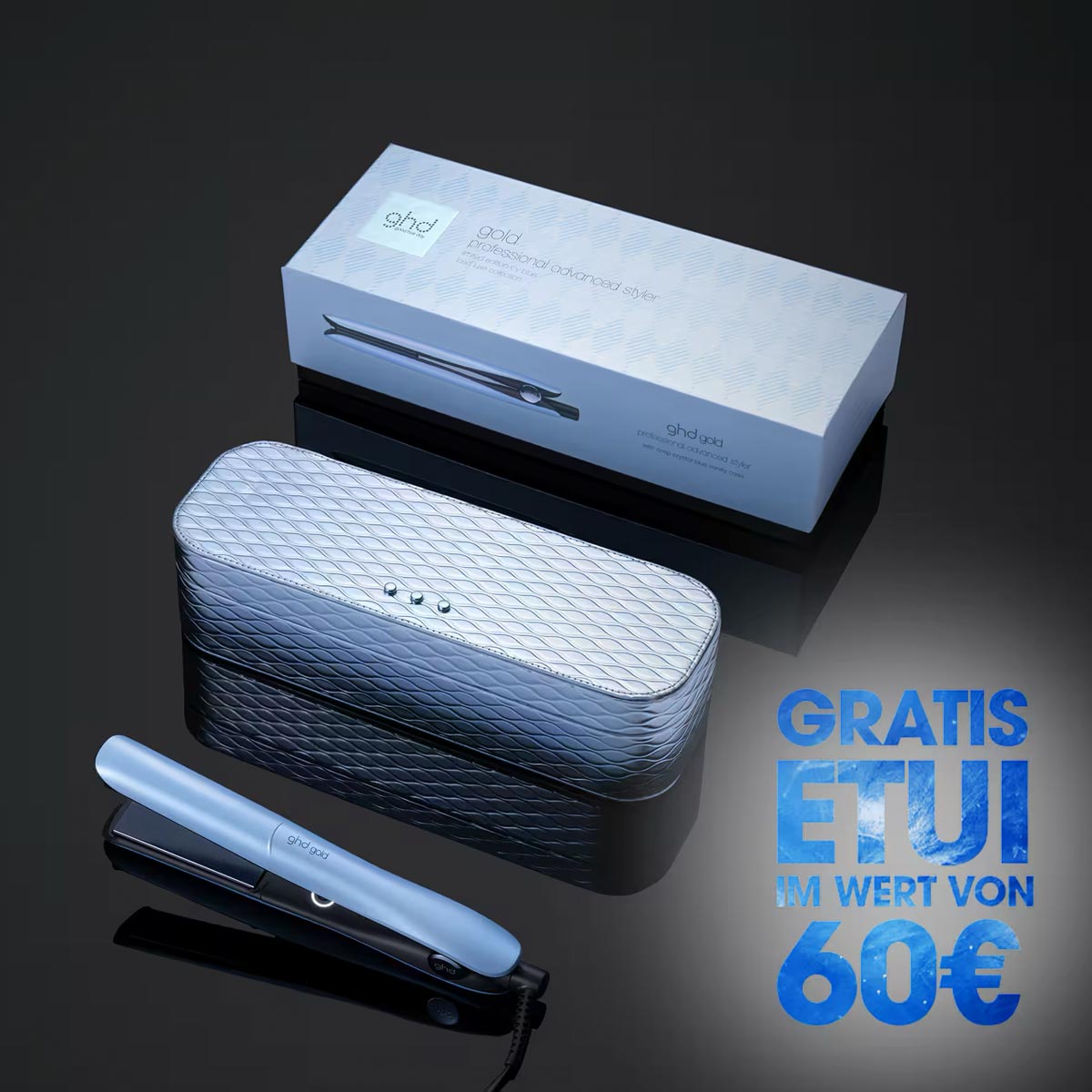 ghd Gold Glätteisen in Icy Blue