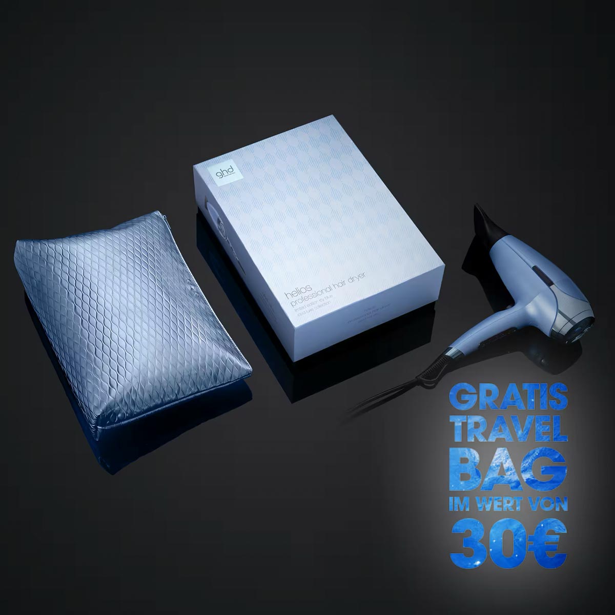 ghd Helios Haartrockner in Icy Blue