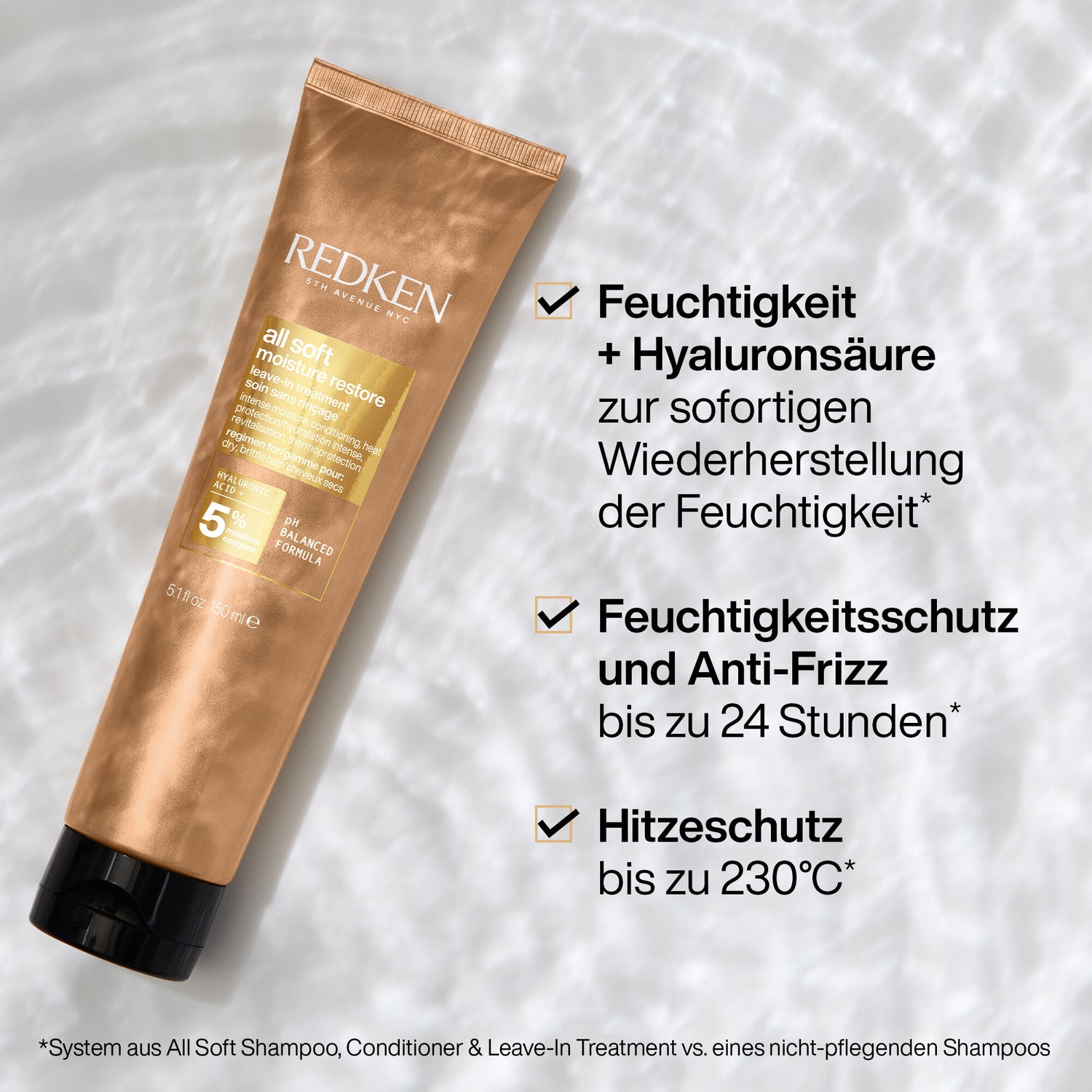 Redken All Soft Moisture Restore – Anwendung