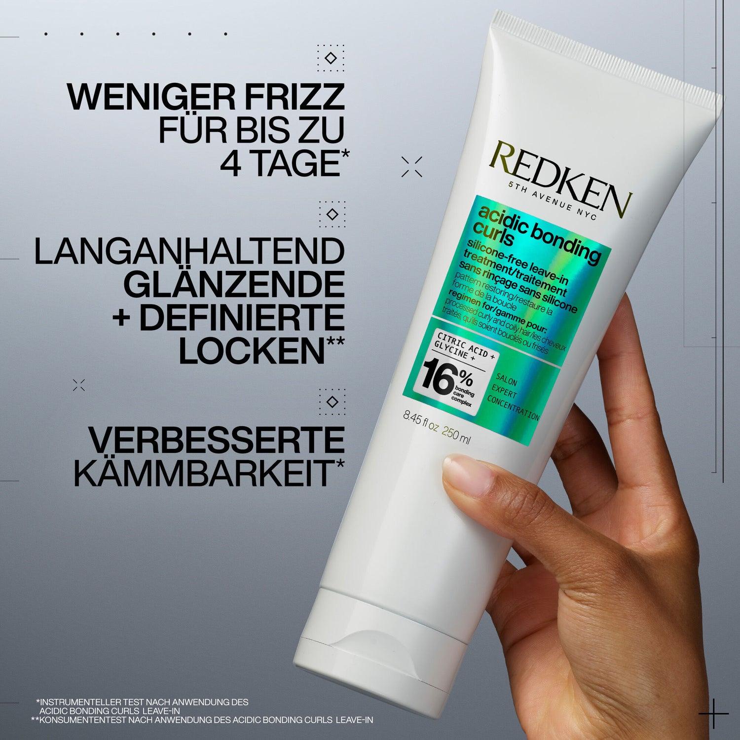 Redken Acidic Bonding Curls Leave-In 250 ml Rückseite