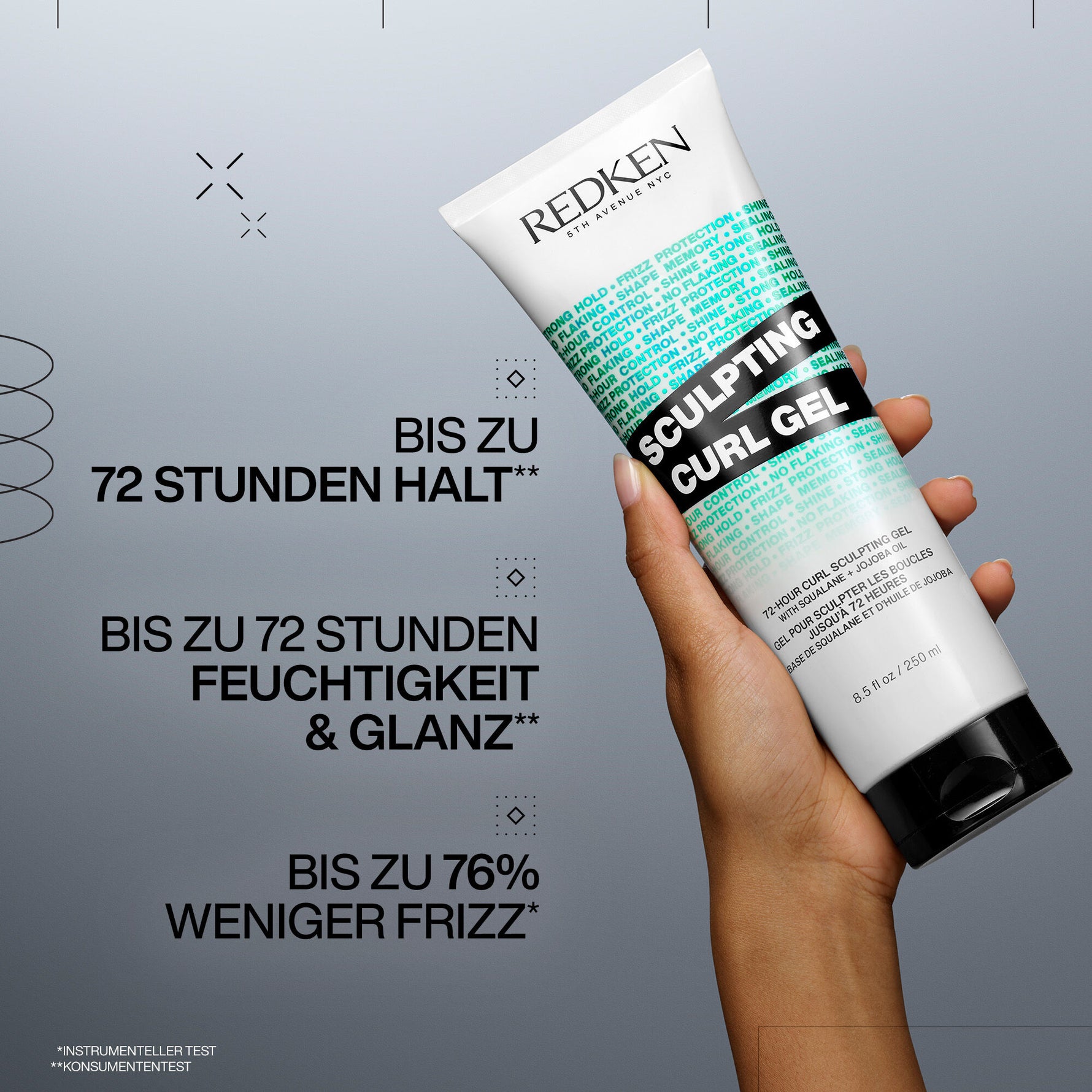 Redken Acidic Bonding Curls Sculpting Curl Gel 250 ml Rückseite