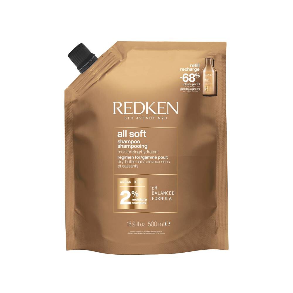 Redken All Soft Shampoo Refill 500 ml