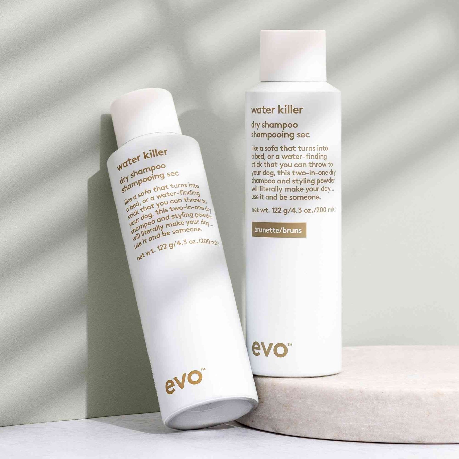 evo Water Killer Dry Shampoo Brunette 200 ml – Ansicht 3
