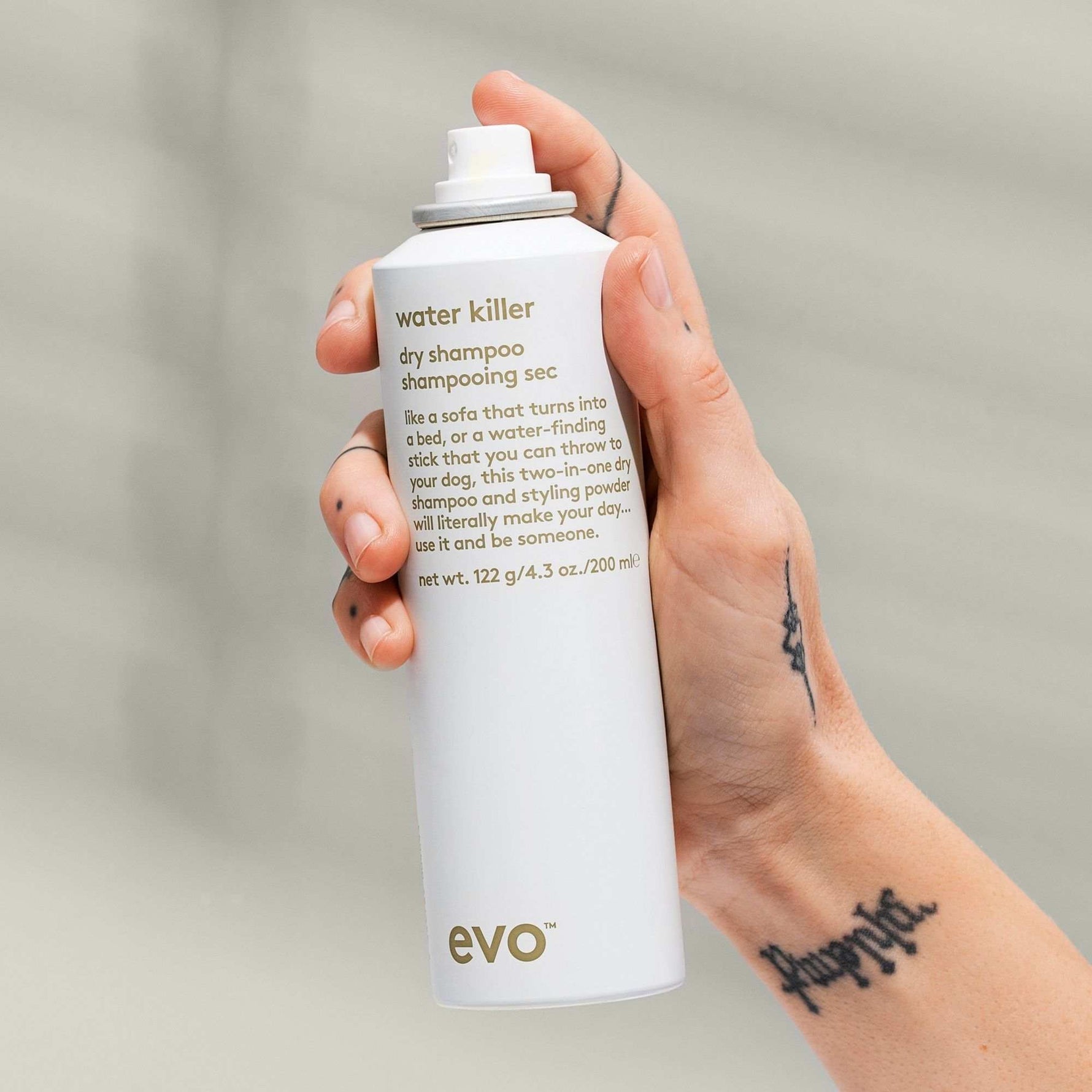 evo Water Killer Dry Shampoo 200 ml – Ansicht 2