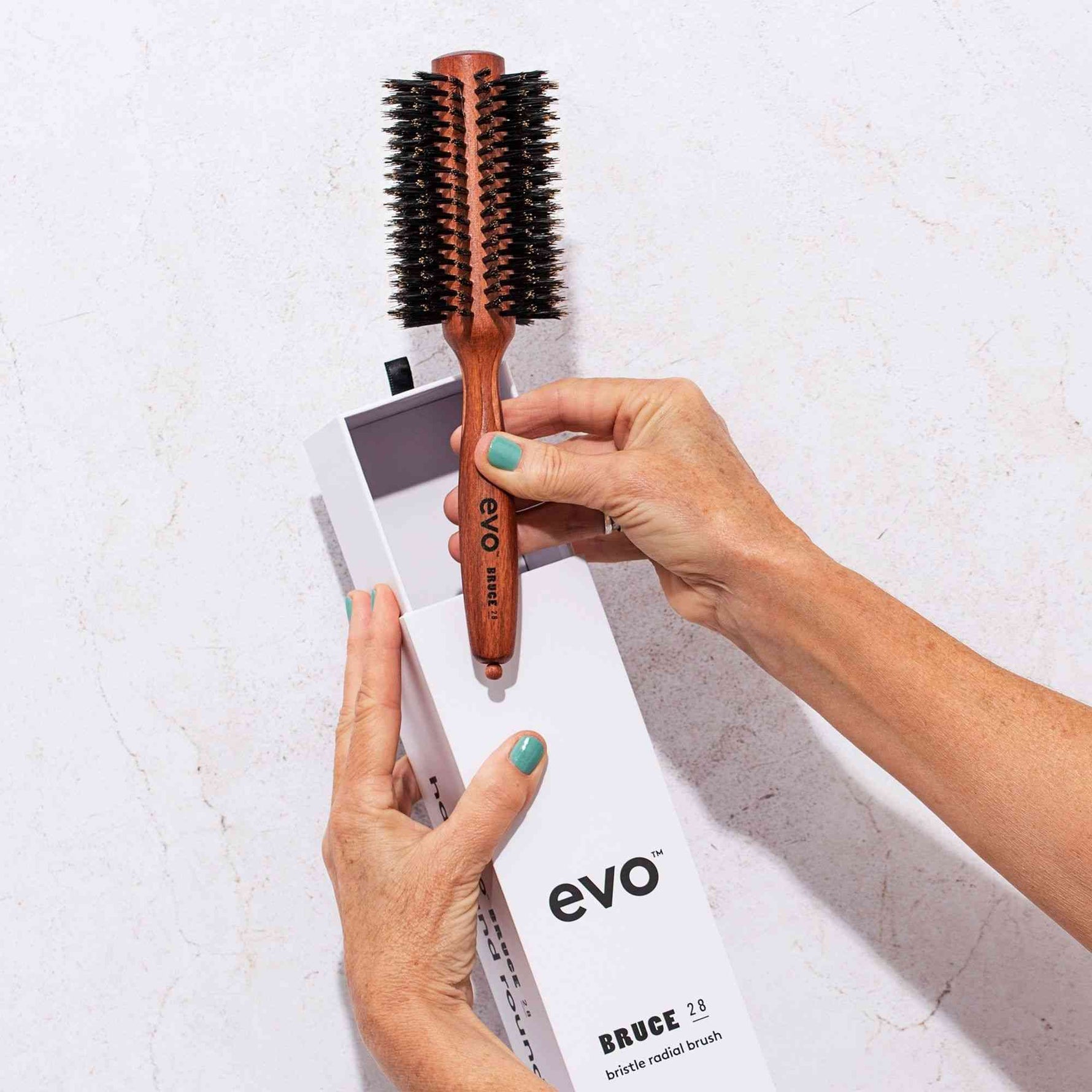 evo Bruce 28 mm Bristle Radial Brush – Ansicht 3