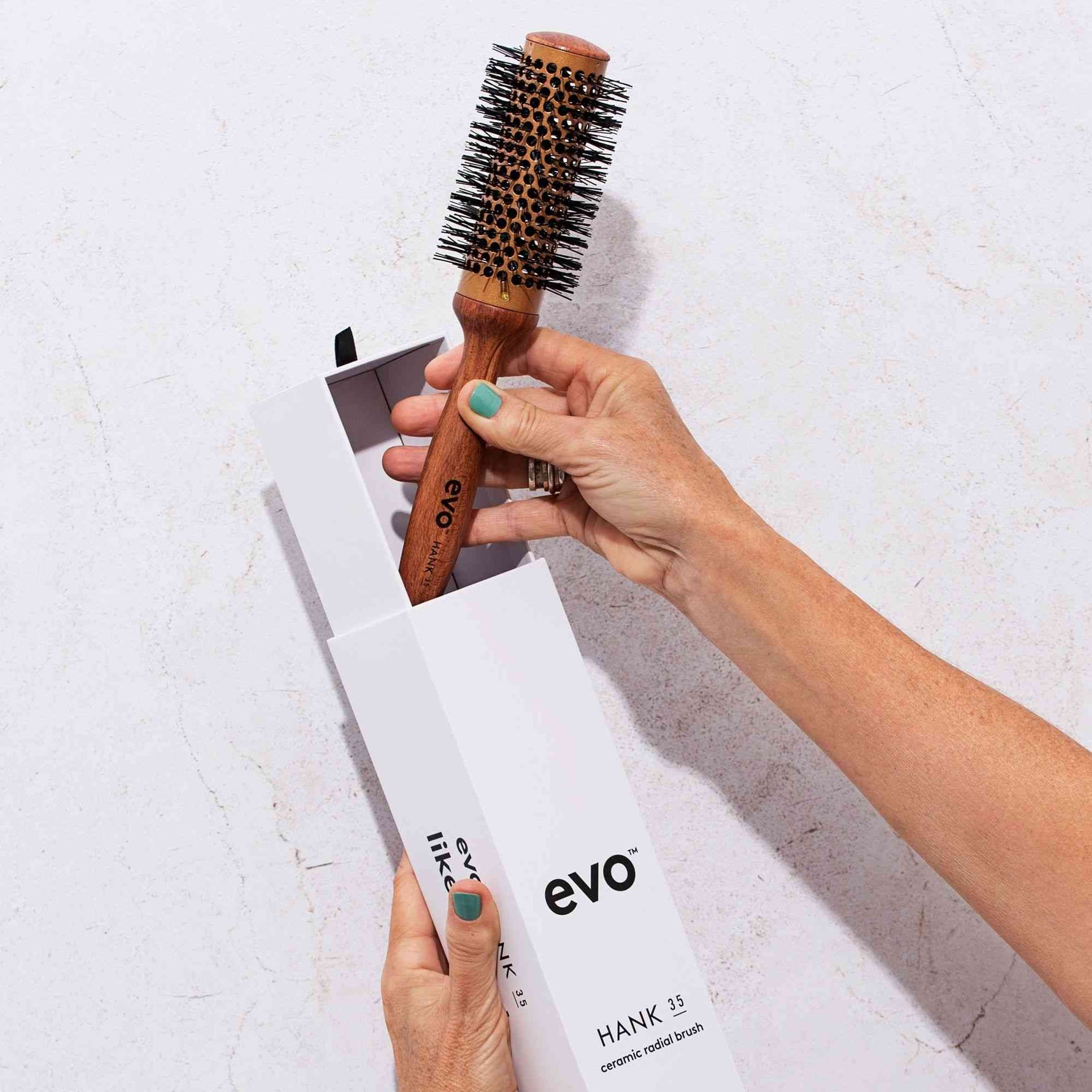 evo Hank 35 mm Ceramic Radial Brush – Ansicht 2