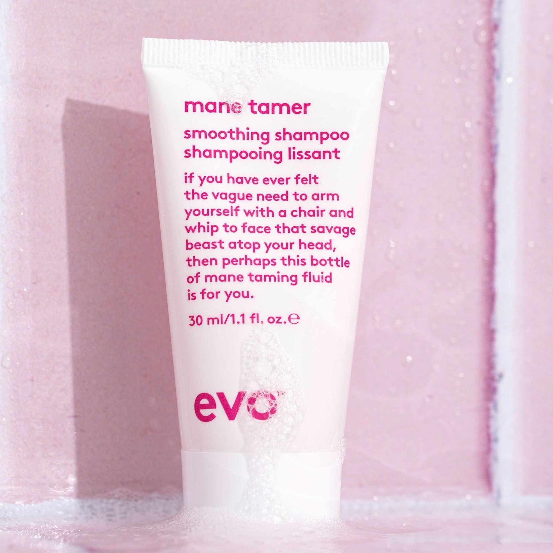 evo Mane Tamer Smoothing Shampoo 30 ml – Ansicht 2