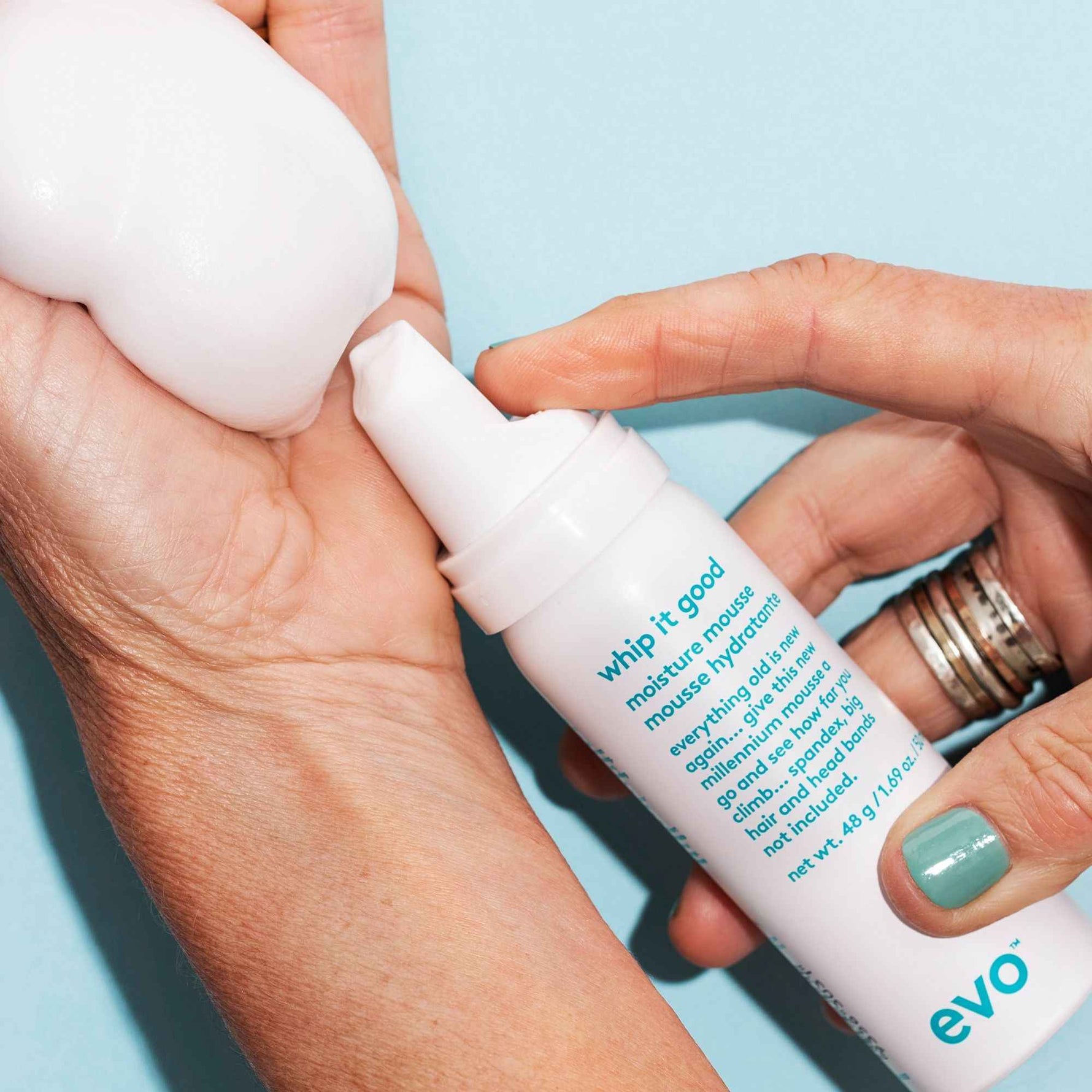 evo Whip It Good Moisture Mousse 50 ml – Ansicht 2
