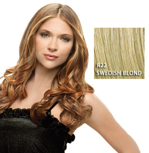 Hairdo Clip-in Extension Wavy Swedish Blond