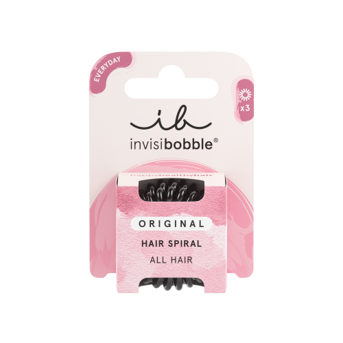 invisibobble Original True Black Haargummi 3er-Set