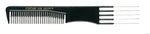 Comair Toupier-Gabelkamm Black Profi Line Nr. 102 B