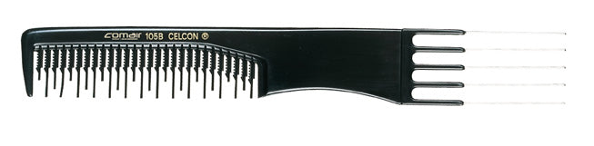 Comair Toupier-Gabelkamm Black Profi Line Nr. 105 B