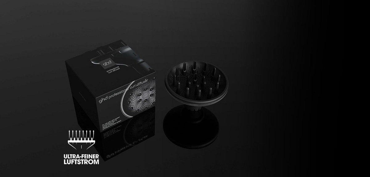 ghd speed Haartrockner Set Schwarz mit Pro Locken Diffusor – Ansicht 4