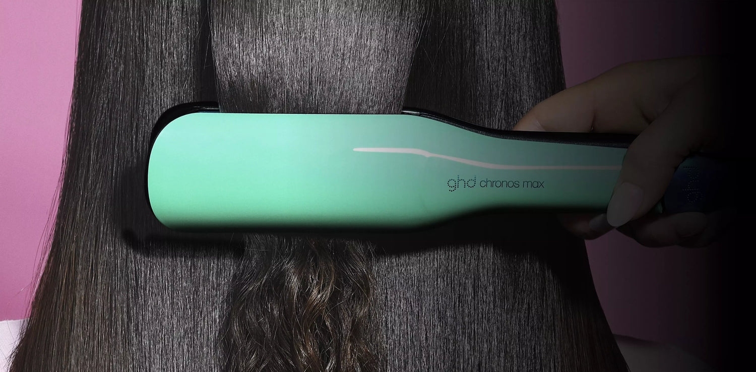 GHD CHRONOS MAX BESTES BREITES GLÄTTEISEN (43MM PLATTEN) IN JELLY MINT