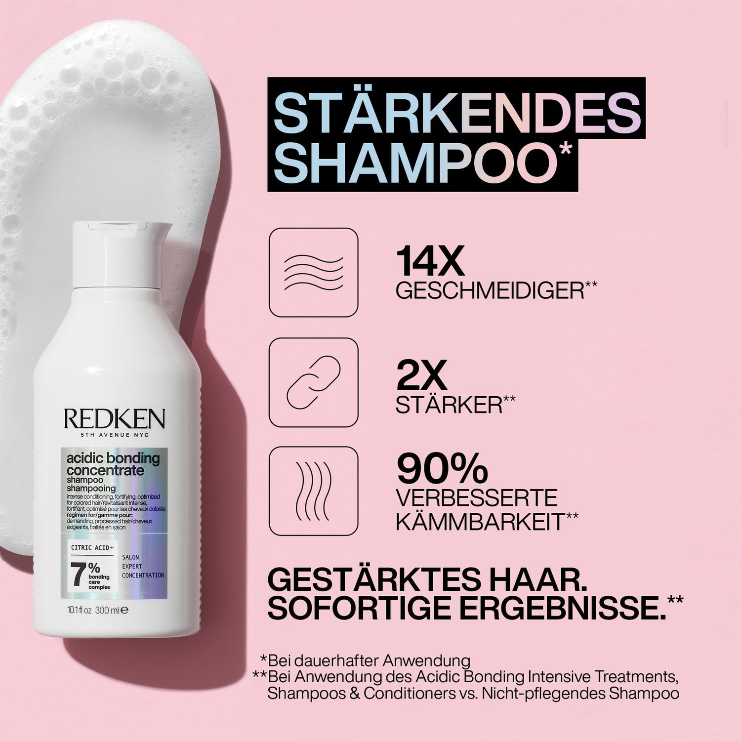 Redken Acidic Bonding Concentrate Shampoo Anwendung
