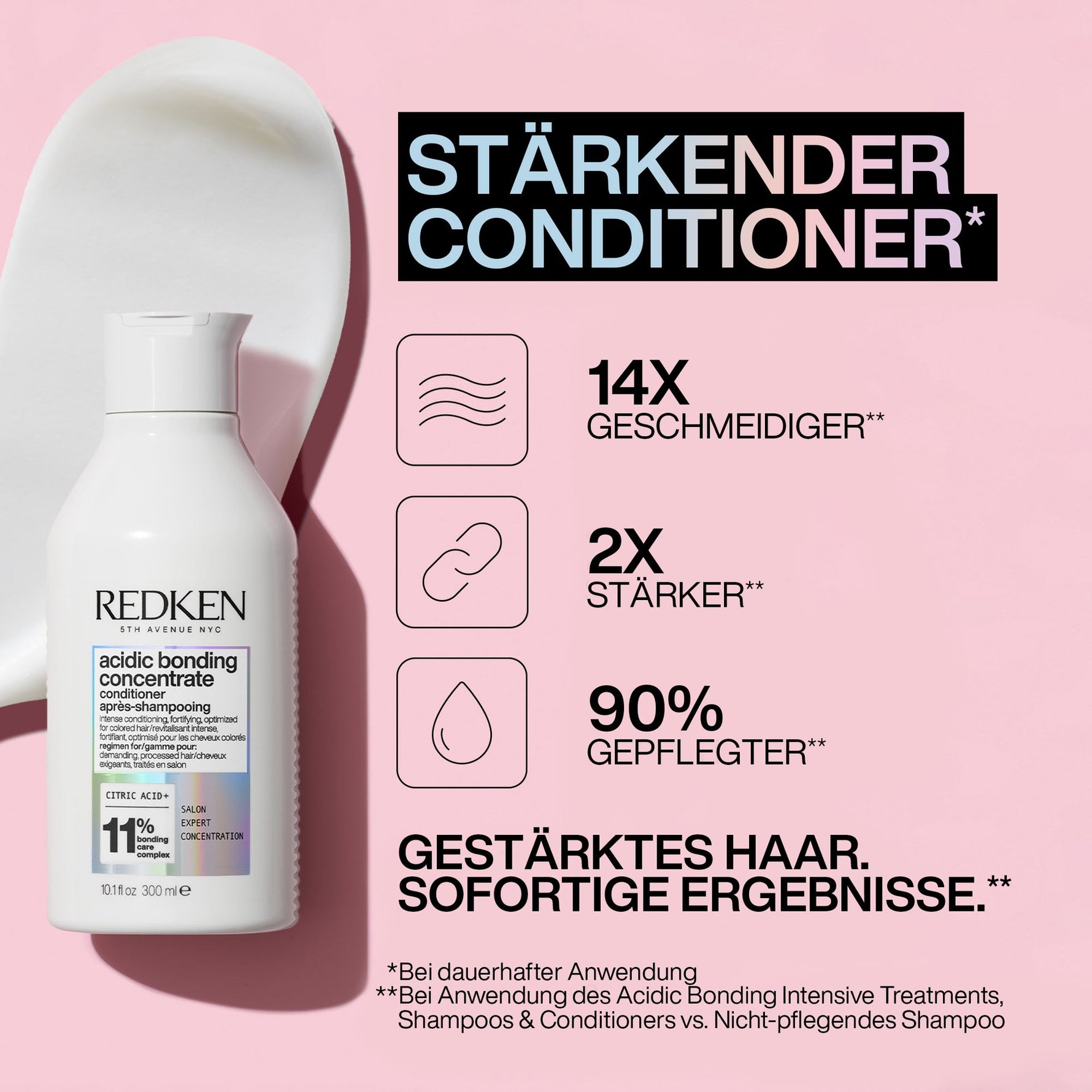 Redken Acidic Bonding Concentrate Conditioner Anwendung