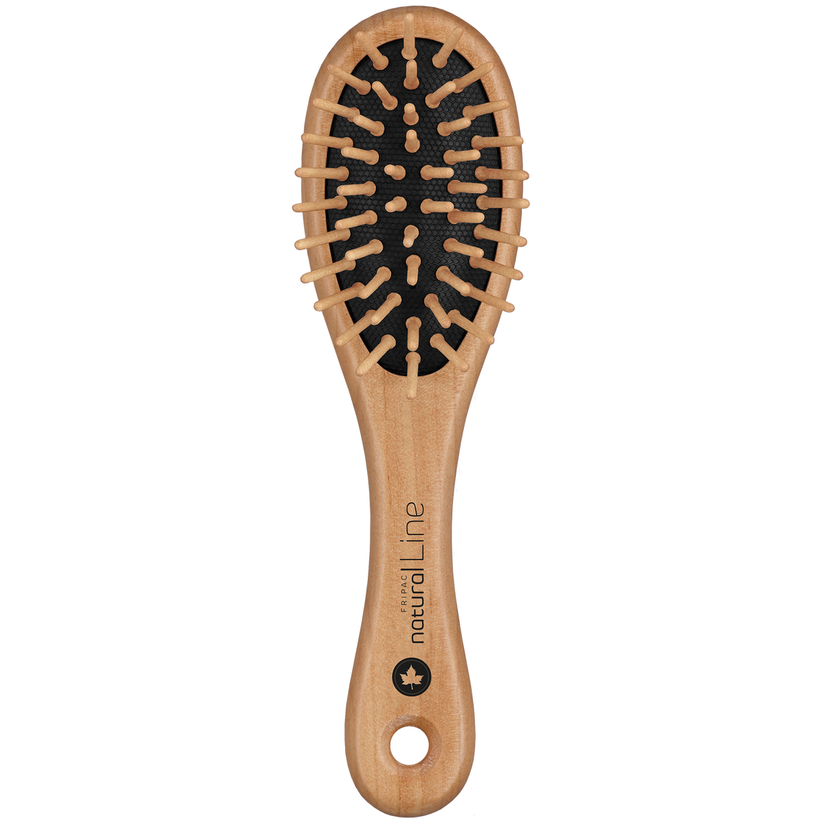 Fripac Natural Line Ahornbürste oval 6-reihig
