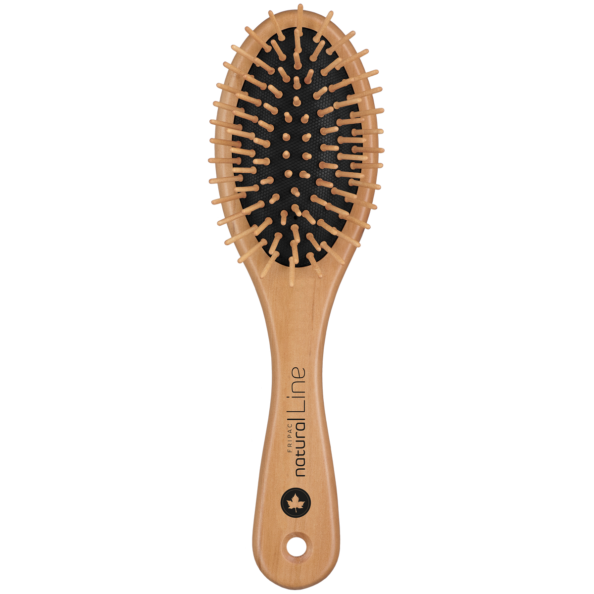 Fripac Natural Line Ahornbürste 8-reihig oval