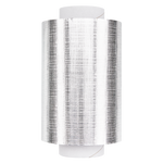 Fripac Alu-Haarfolie Super-Plus geprägt silber 12 cm x 100 m, 15 my