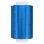 Fripac Alu-Haarfolie Super-Plus geprägt blau 12 cm x 100 m, 15 my