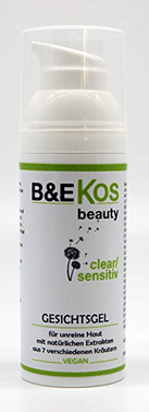 B&E KOS Gesichtsgel clear/sensitiv