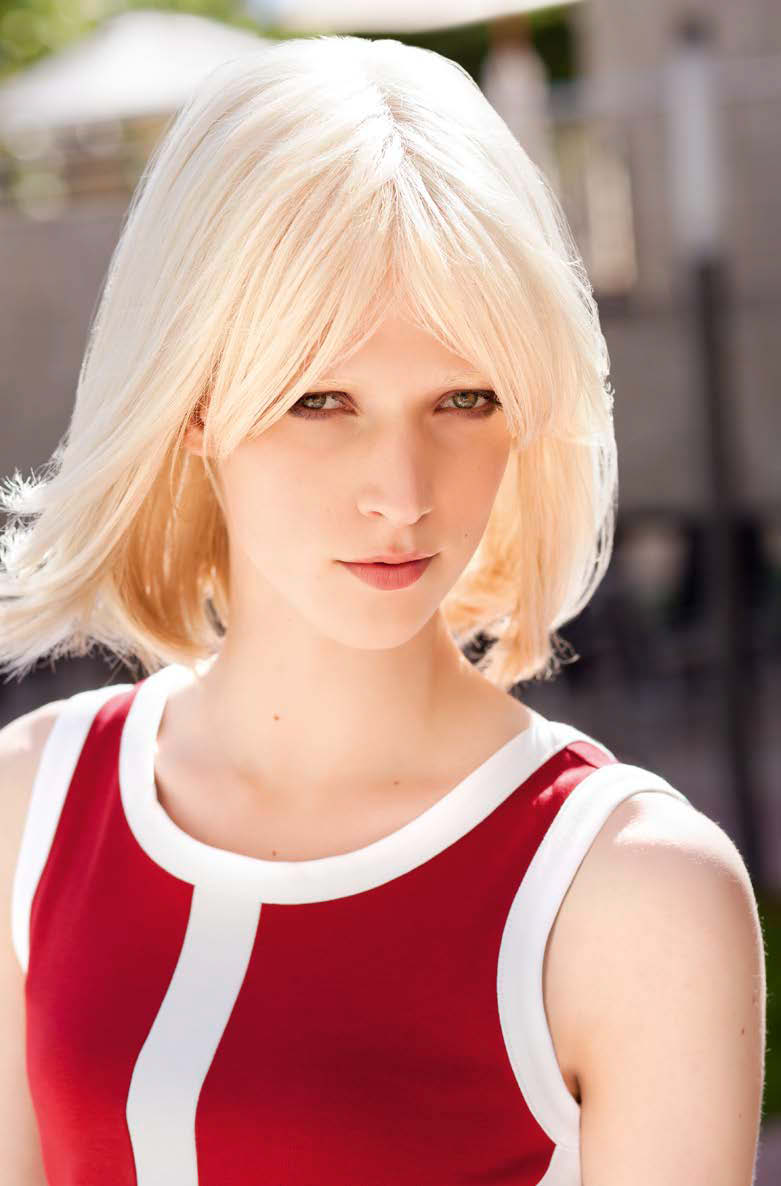 Gisela Mayer Modern Hair - Long Page Mono Lace Deluxe