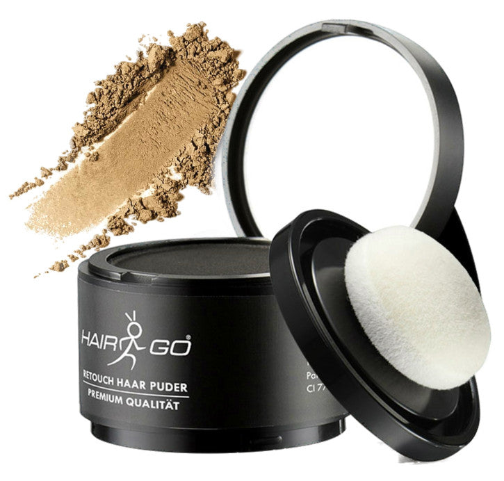 HAIR GO Ansatzpuder mittelblond 4g