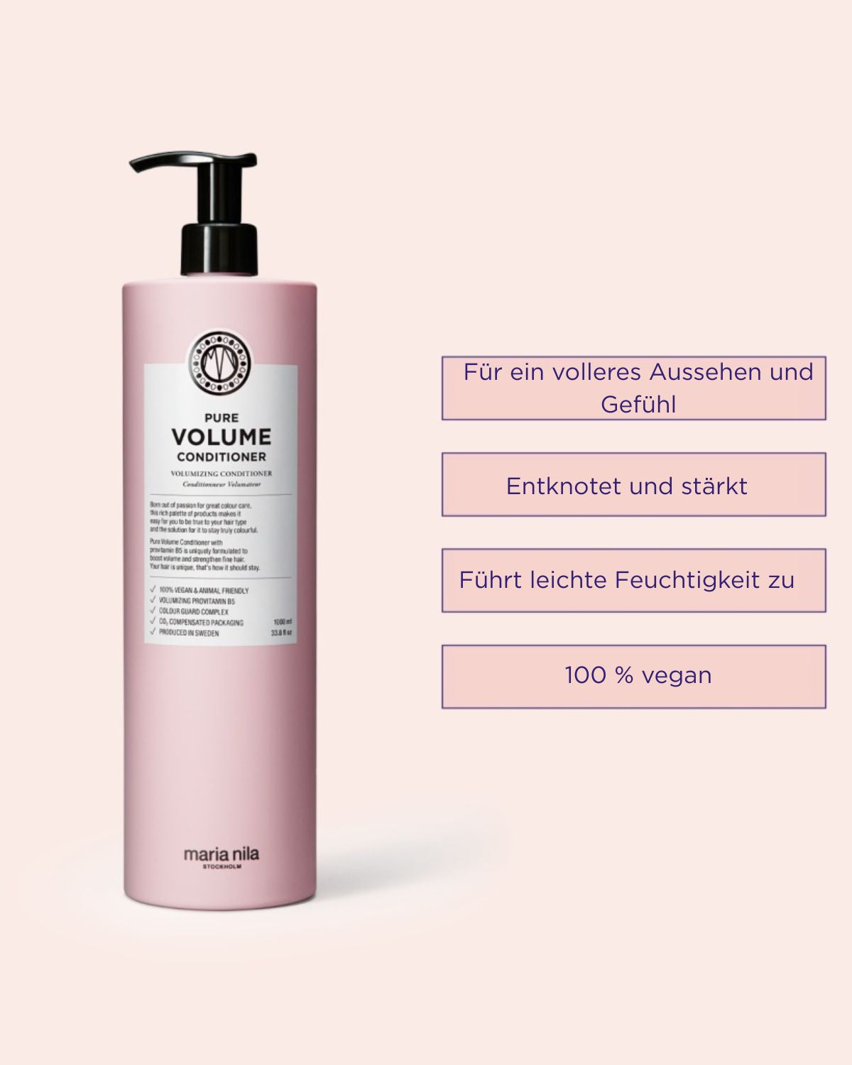 Maria Nila Pure Volume Conditioner 1000 ml
