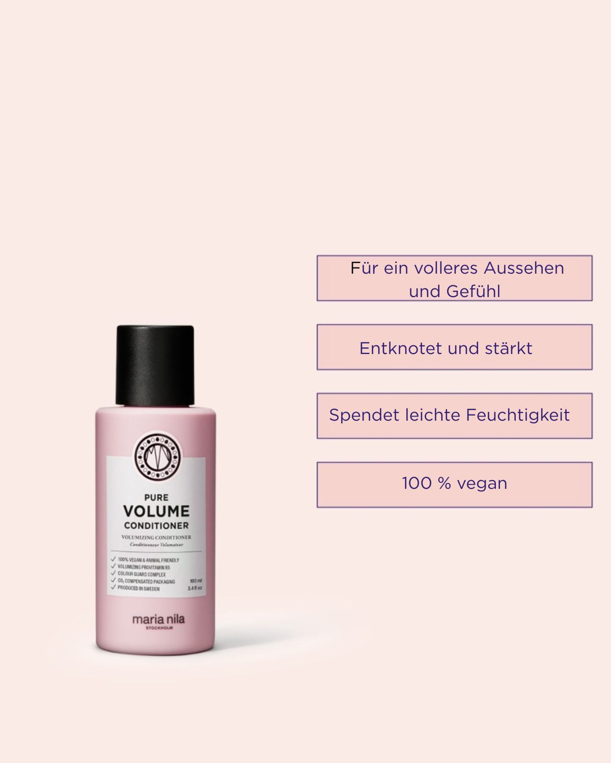 Maria Nila Pure Volume Conditioner 100 ml
