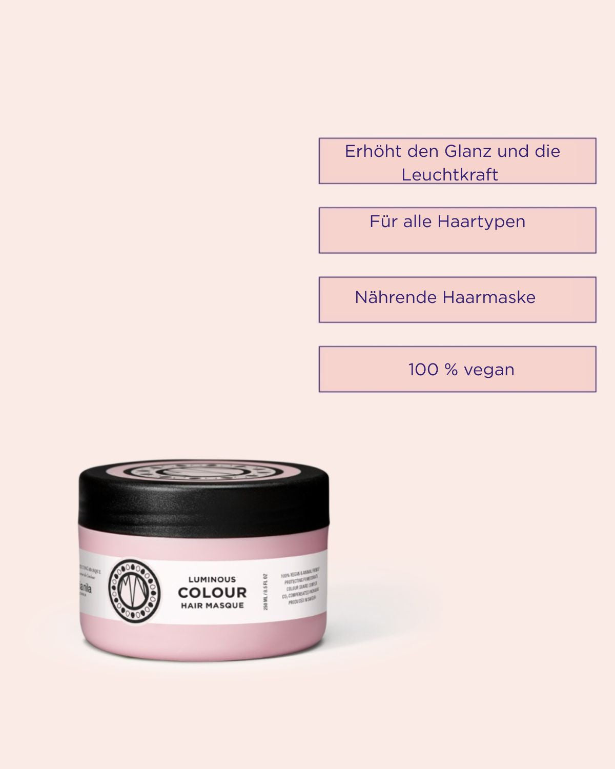 Maria Nila Luminous Colour Masque 250 ml