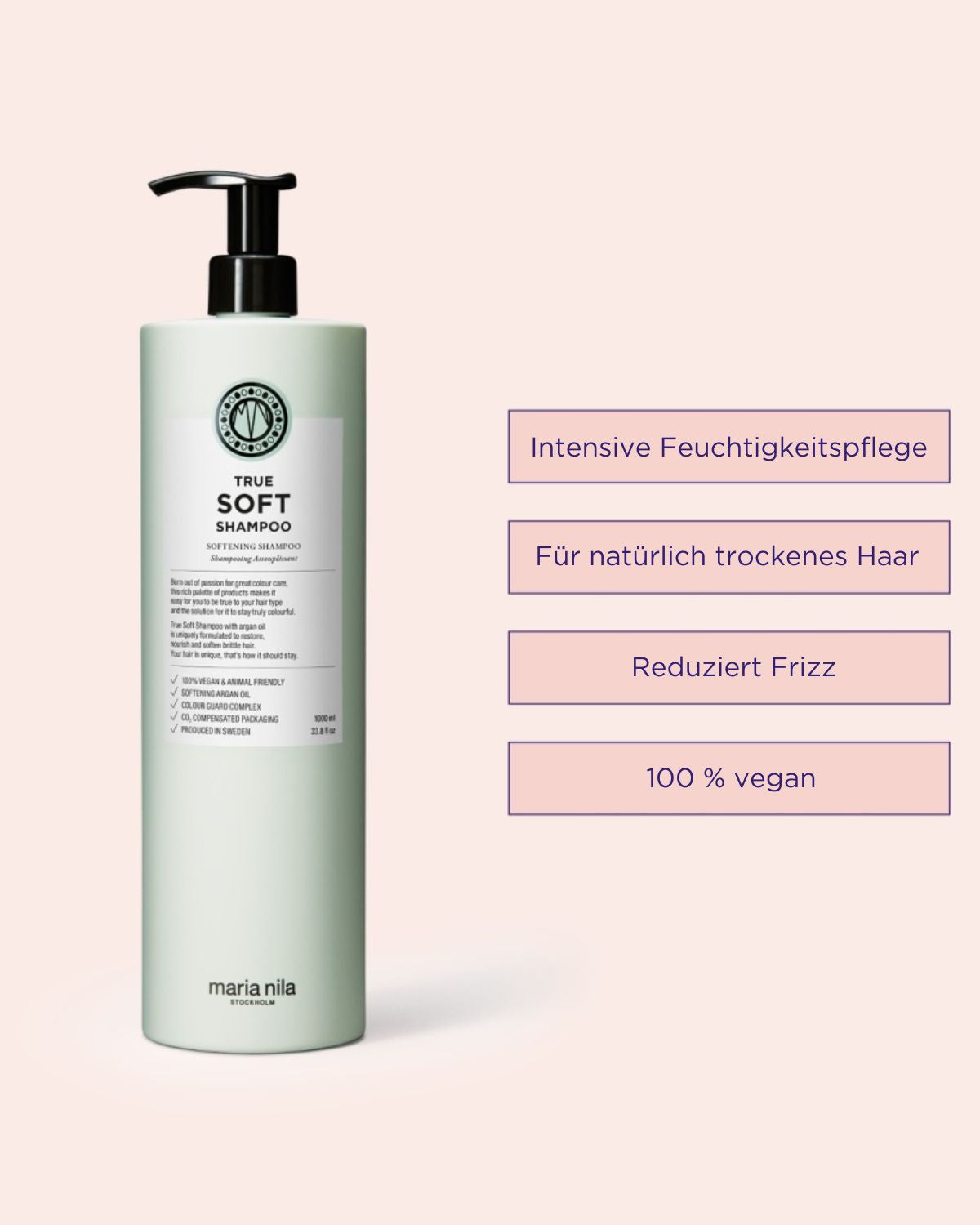 Maria Nila True Soft Shampoo 1000 ml