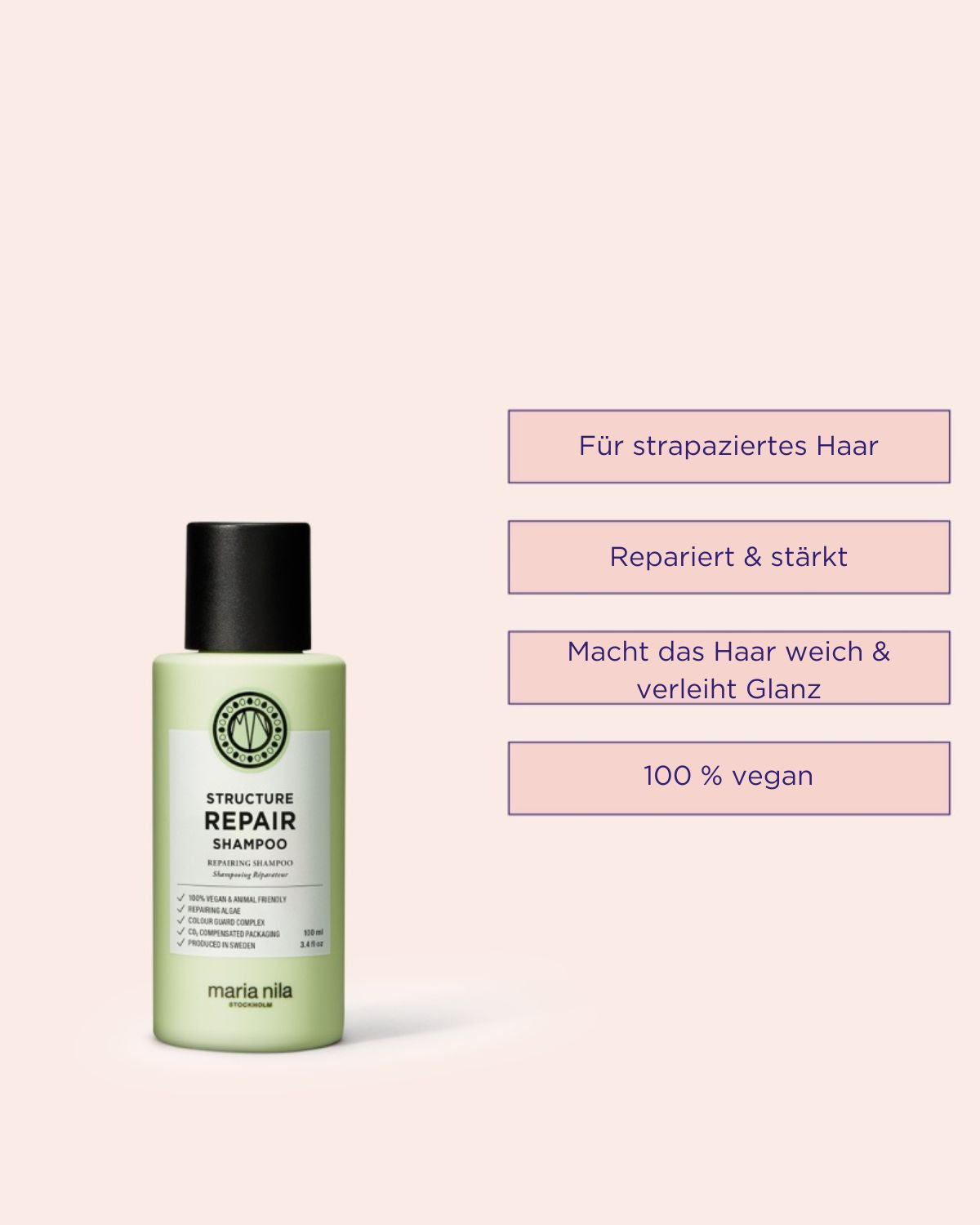 Maria Nila Structure Repair Shampoo 100 ml