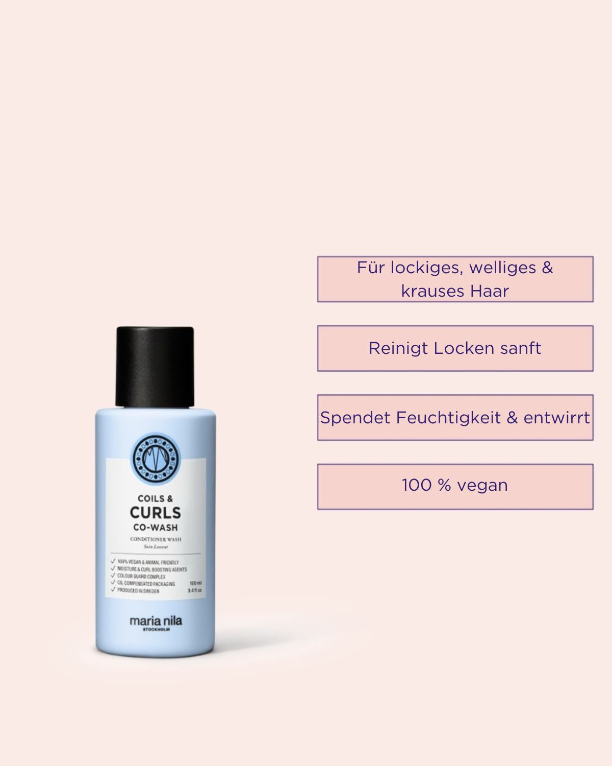 Maria Nila Coils & Curls Co-Wash 100 ml
