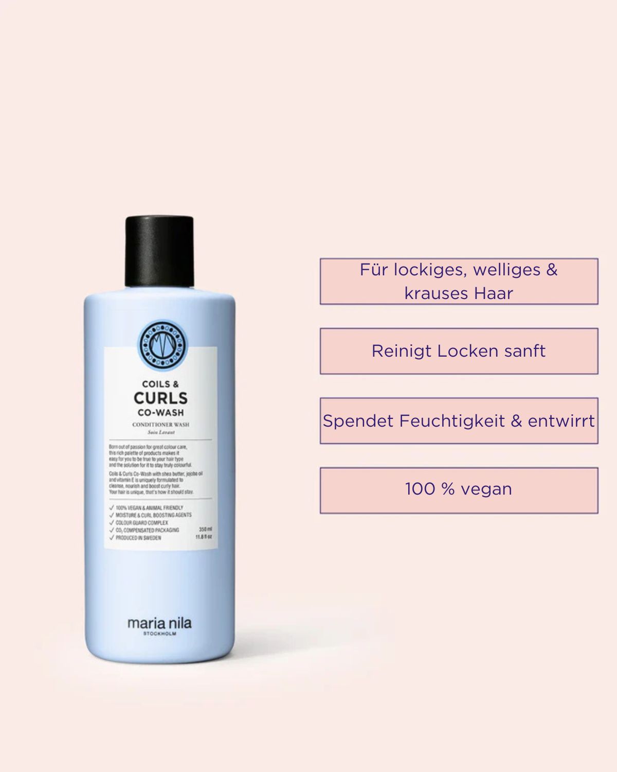 Maria Nila Coils & Curls Co-Wash 350 ml
