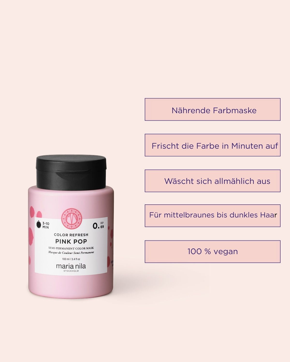 Maria Nila Colour Refresh Pink Pop 0,06 100 ml