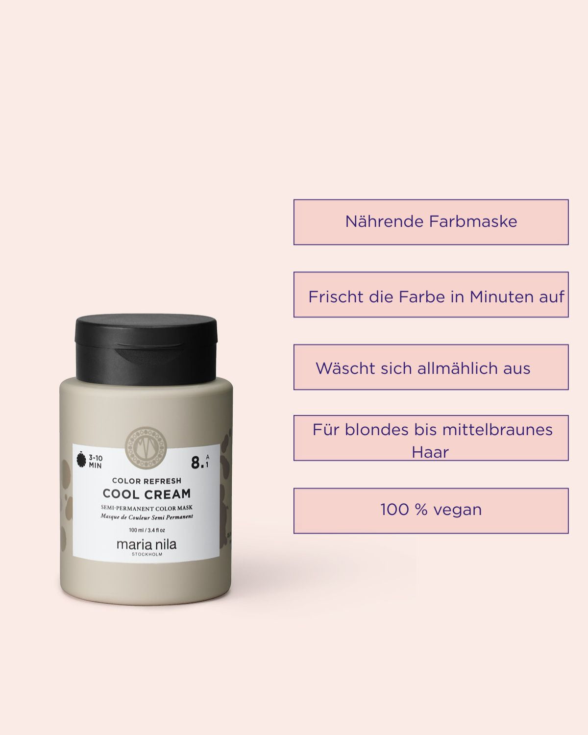Maria Nila Colour Refresh Cool Cream 8.1 100 ml