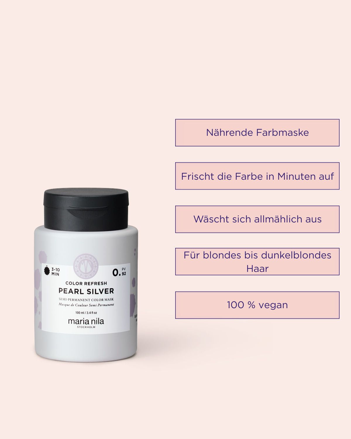 Maria Nila Colour Refresh Pearl Silver 100 ml