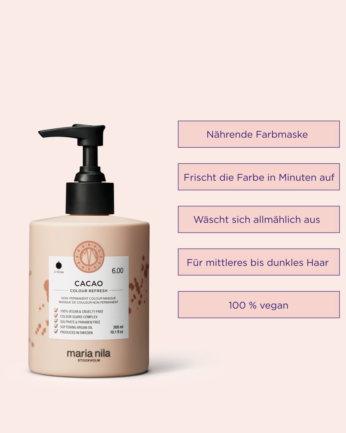 Maria Nila Colour Refresh Cacao 6,00 300 ml