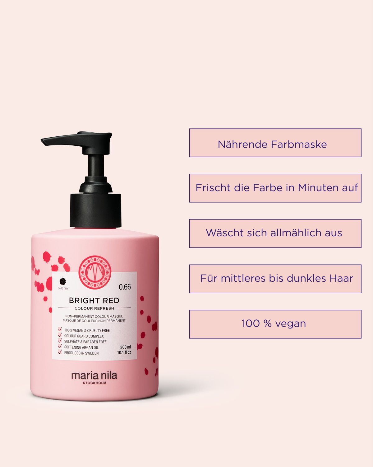 Maria Nila Colour Refresh Bright Red 0,66 300 ml